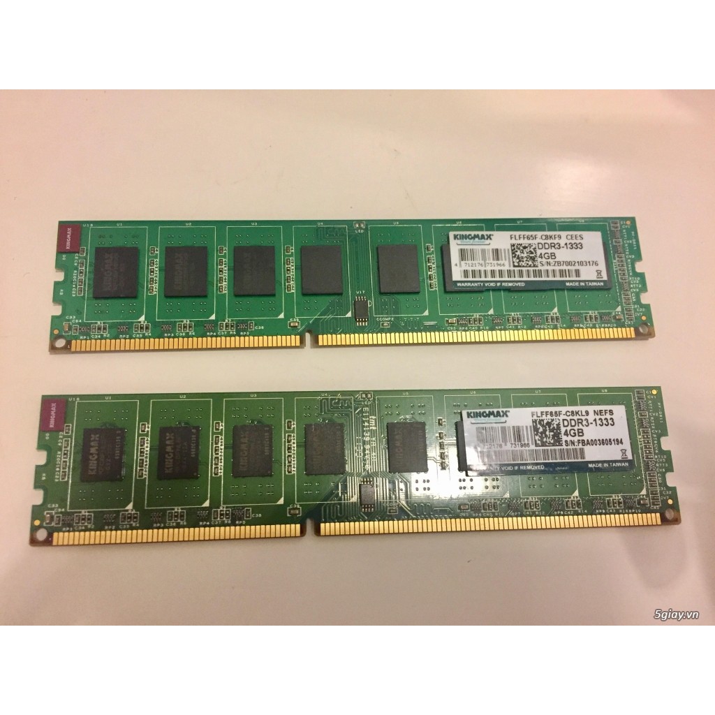 Ram 4g buss 1333 máy bộ 16 chíp