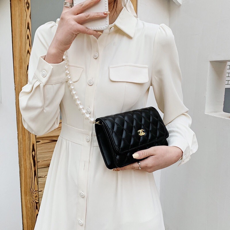 Túi đeo chéo dây ngọc size lớn | BigBuy360 - bigbuy360.vn