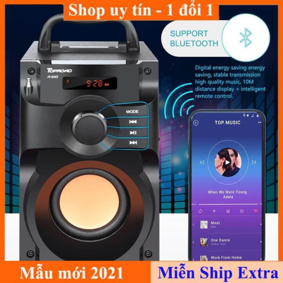 [ Xả kho tết] Loa bluetooth công suất lớn siêu Bass HAOYES RS  A100 - chất lượng âm thanh siêu đỉnh nhất 2021