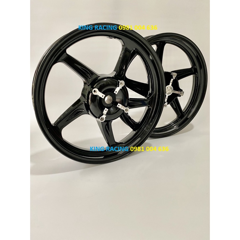 CẶP MÂM -VÀNH ĐÚC 5 CÂY ITALIA GẮN SH125, SH150 VIỆT NAM