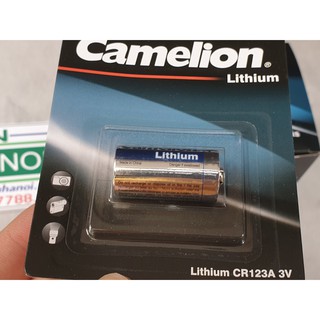 Vỉ 1 pin máy ảnh Camelion Lithium CR123A 3V