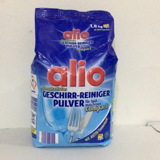 Bột rửa chẽn bát Alio chuyên dụng cho máy