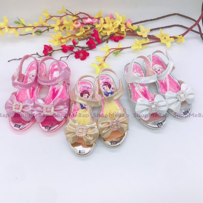 Sandal elsa cao gót da mềm đẹp suất sắc cho bé gái