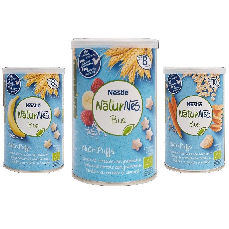 Bánh Organic Nestle NaturNes Bio Hình Sao Dành Cho Bé Ăn Dặm