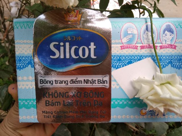 BÔNG TRANG ĐIỂM SILCOT NHẬT BẢN 82 MIẾNG