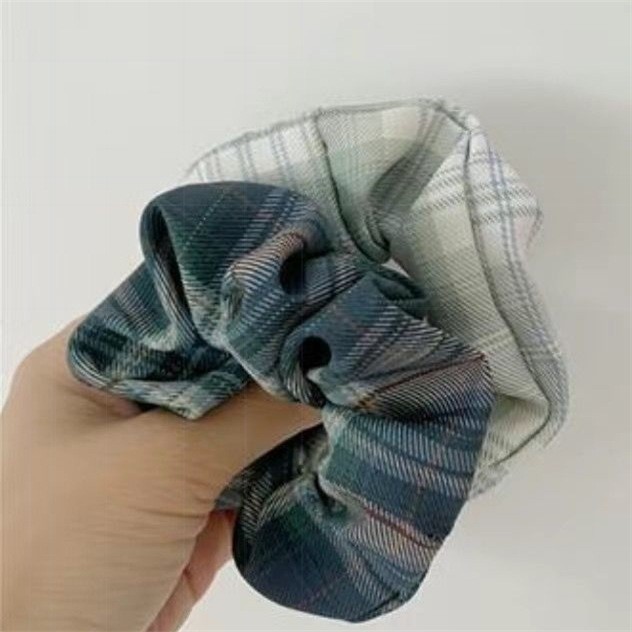 Dây buộc tóc vải Scrunchies phong cách Hàn Quốc xinh xắn cho nữ