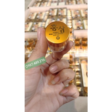 Viên Hoàn Hồng Sâm Cao Cấp Hàn Quốc, Hộp 10V- ⚡ SẢN PHẨM CHÍNH HÃNG  ⚡