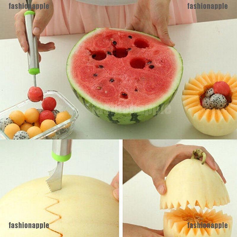 Dây Chuyền Inox Mặt Tròn Hình Dưa Hấu Xinh Xắn