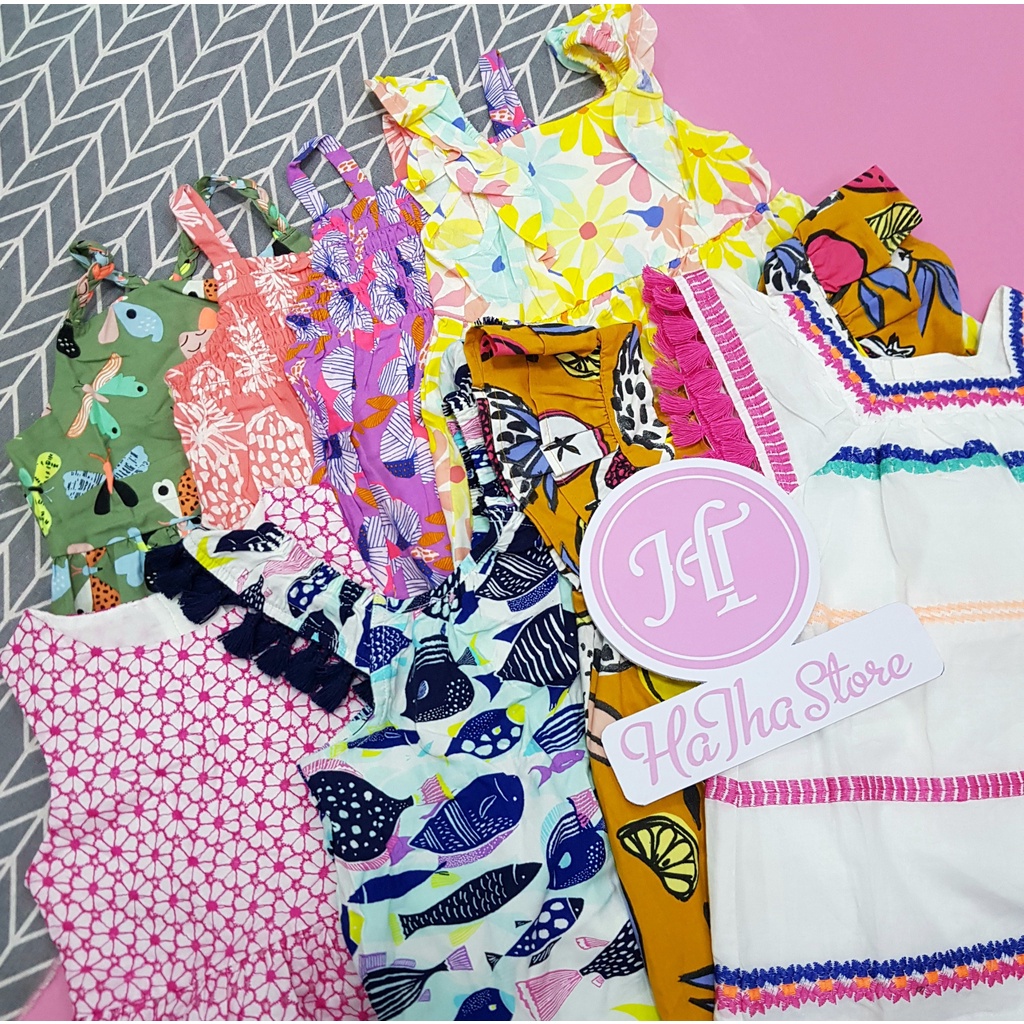 Dress / Đầm maxi dài C4T&amp;J4CK cho bé gái