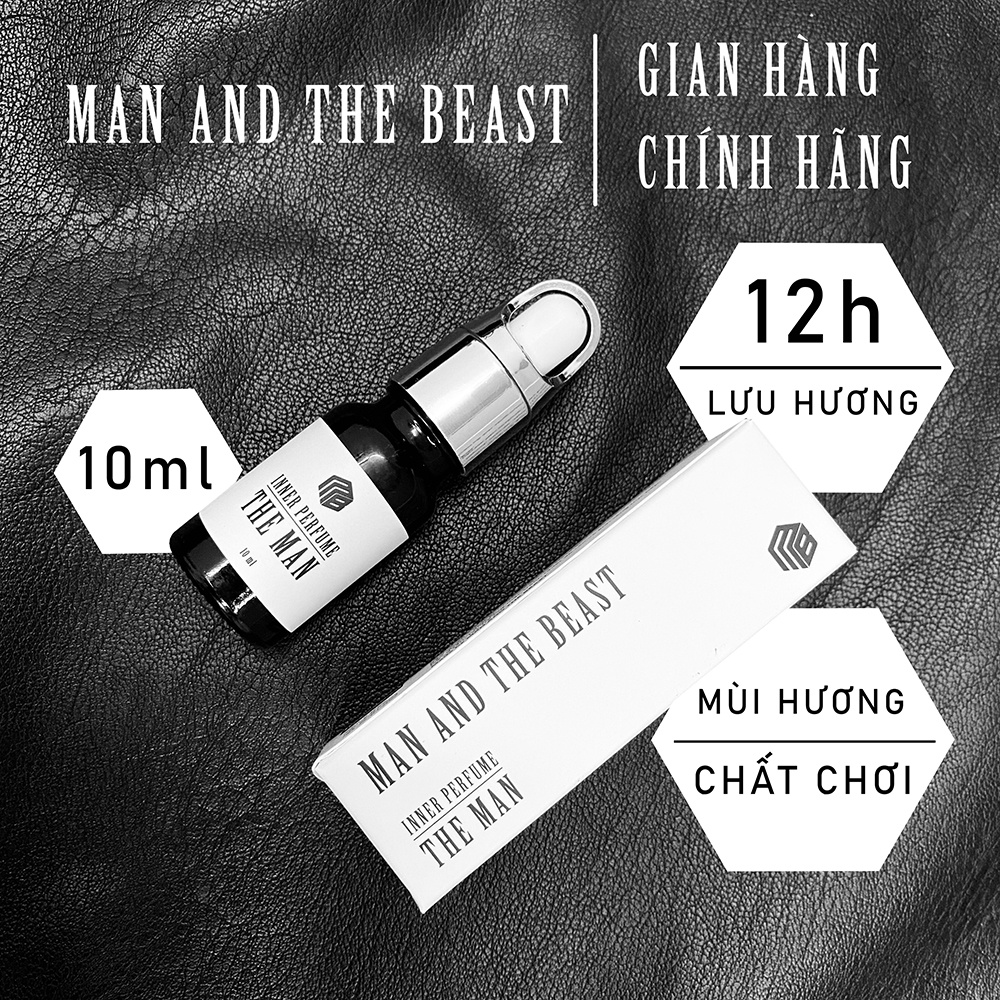 (Lưu Hương 12 Tiếng) Tinh Dầu Nước Hoa Nam, Kích Thích Lôi Cuốn - Man And the Beast