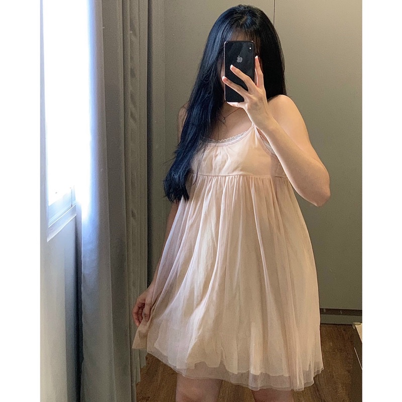 Đầm hai dây đồ si đồ secondhand 2hand