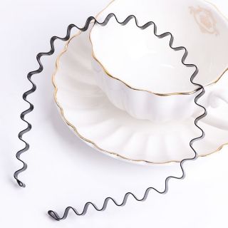 Combo 5 bờm cài tóc kim loại màu đen