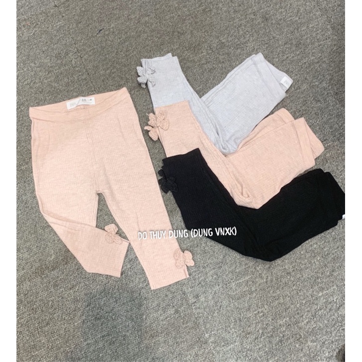 Quần legging len bé gái