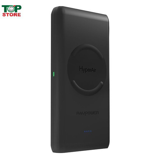 Pin dự phòng RAVPower RP-PB080 sạc không dây Hyper Air, 10400mAh, 10W, Nhiệt Độ 3 Chiều Chính Hãng Mỹ Bảo Hành 18 tháng