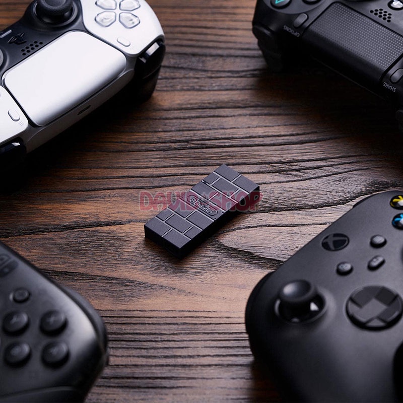 8BitDo USB Wireless Adapter 2 dùng kết nối các tay cầm với máy Nintendo Switch / Lite / OLED, PC