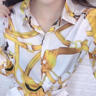 Sơ mi lụa satin