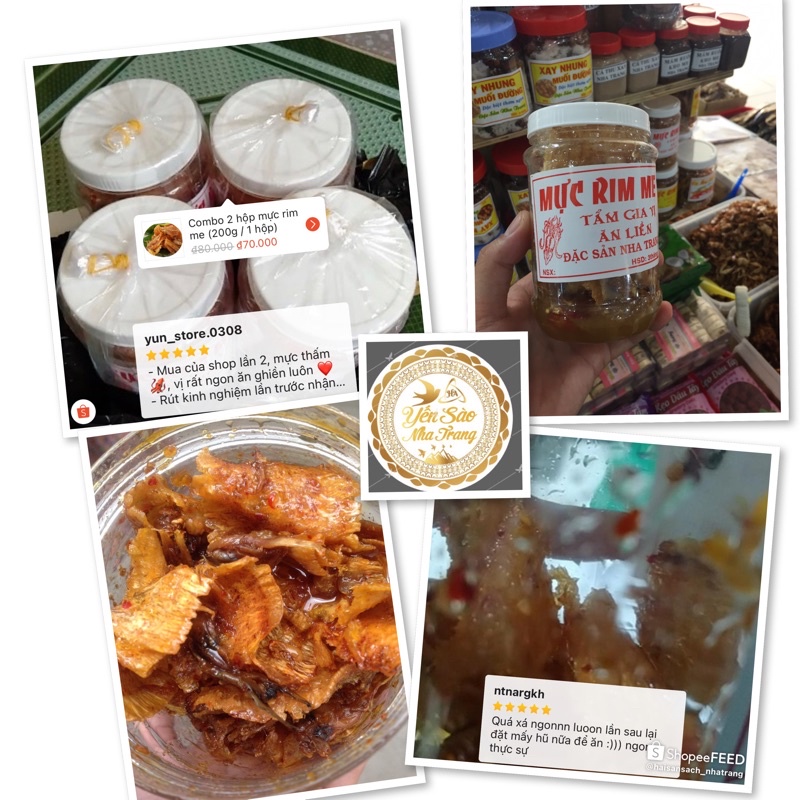 Hũ Mực Rim Me 200Gr
