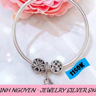 PAN - Vòng tay bạc - Vòng mệnh Thủy mẫu THUY12 - Bạc S925 - Vòng charm pan