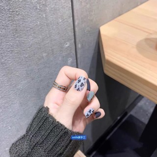 Nailbox hoạ tiết đẹp thời trang - Hoạ tiết viền gấu trúc - A116