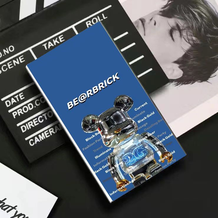 Vỏ Bọc Hộp Thuốc Lá Siêu Mỏng Bằng Hợp Kim Nhôm Họa Tiết Gấu Violent Cao Cấp Sáng Tạo