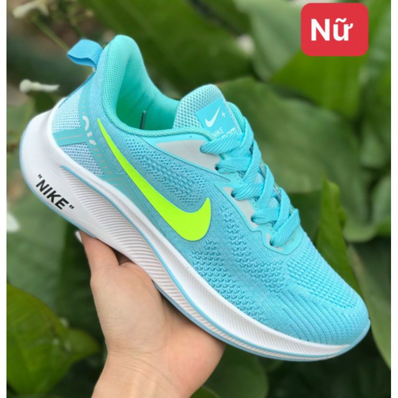 giày thể thao siêu nhẹ, màu xanh nỗi bật cho nữ