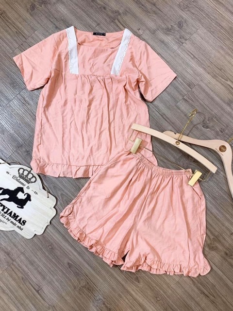 Sale lổ 115k. Đồ Bộ mặc nhà chất vải đũi mịn mát | BigBuy360 - bigbuy360.vn