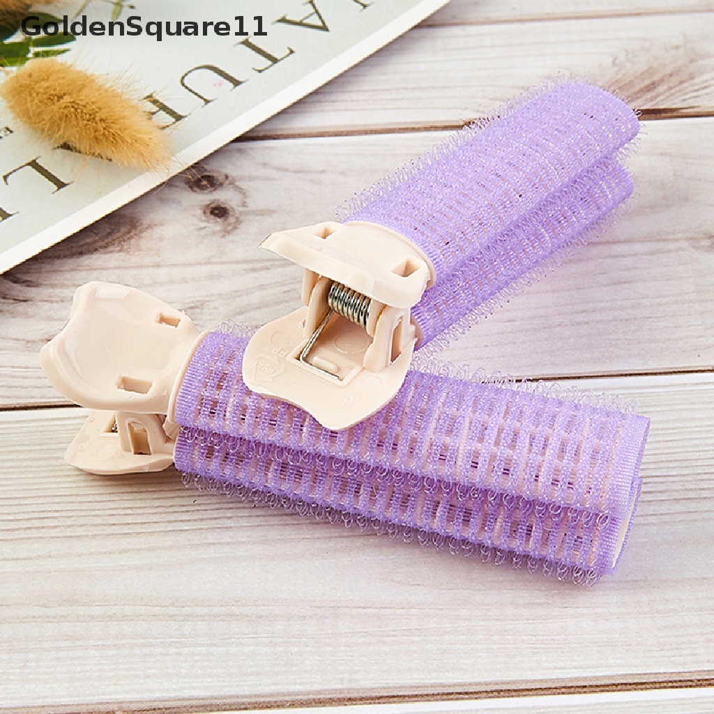 Set 2 Kẹp Tóc Mái Làm Xoăn / Cố Định Tóc Mái Tiện Lợi Goldsquare11