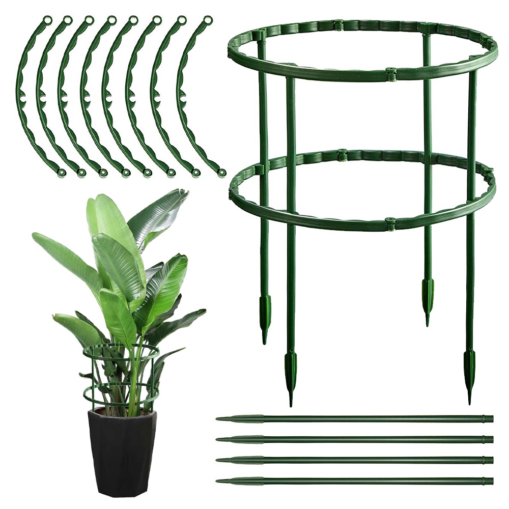 6 Thanh Giá Đỡ Hỗ Trợ Cây Trồng/Hoa Tiện Dụng Cho Nhà Kính/Sân Vườn