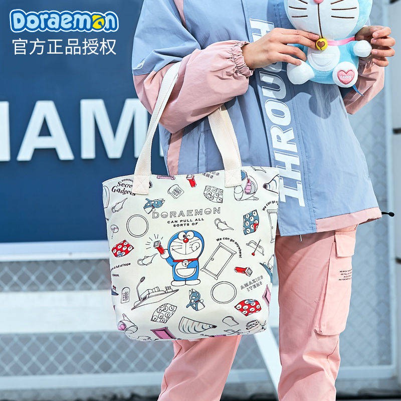 KIPLING Túi Xách Nữ In Hình Doraemon Đáng Yêu