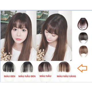 Tóc Mái Thưa Giả Hàn Quốc y như tóc thật