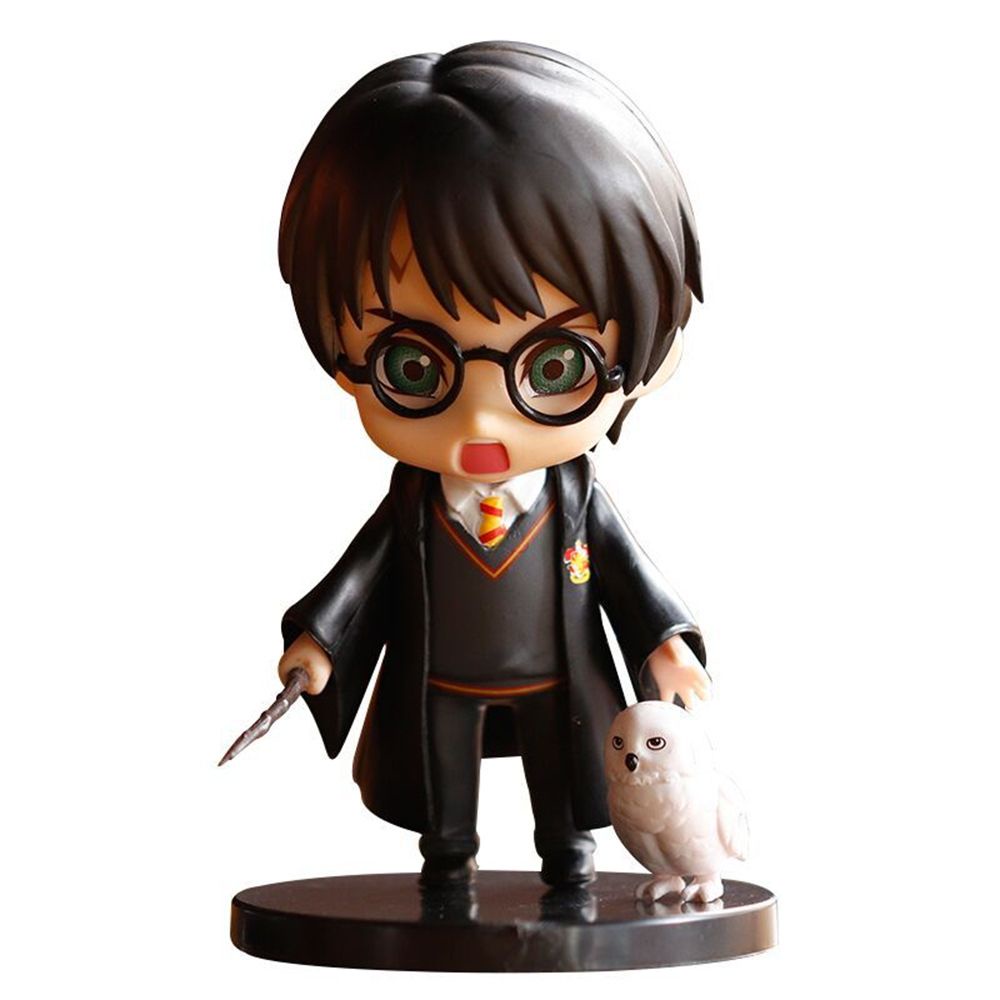 Epoch Set 3 Đồ trang trí Nhân Vật Harried Harry Potter Bằng Pvc Dùng Trang Trí Bàn Làm Việc