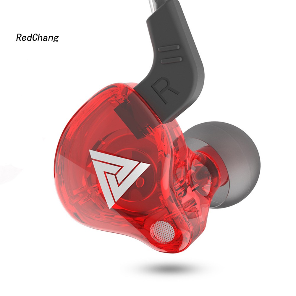 Tai Nghe Nhét Tai Thể Thao Âm Thanh Hifi 3.5mm Cho Điện Thoại / Máy Tính Bảng Red_qkz Ak6