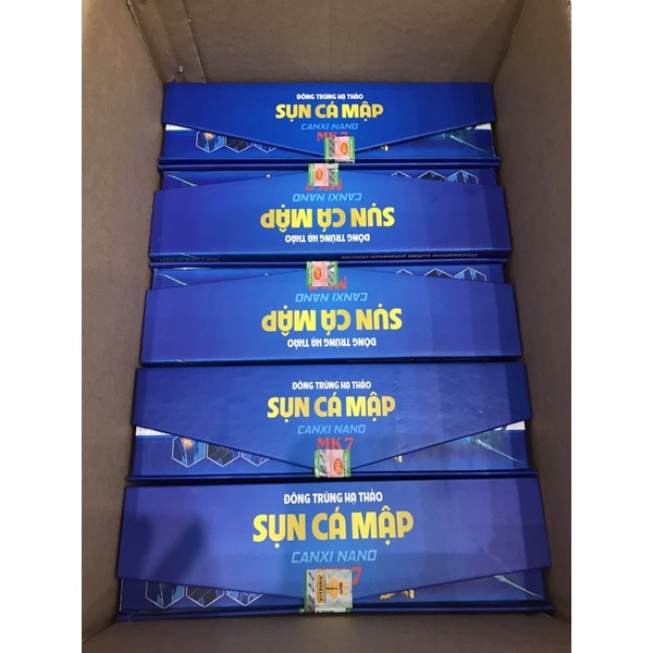 2 lọ Đông trùng hạ thảo Sụn cá mập canxi nano MK7 bổ sung dinh dưỡng cho xương khớp hiệu quả an toàn