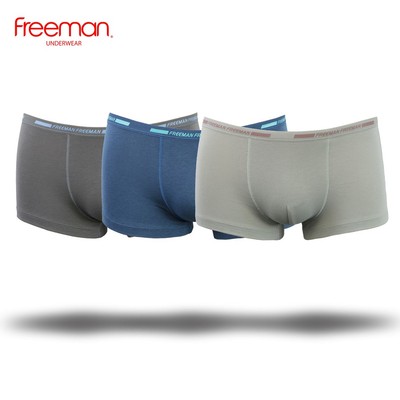 Quần lót nam cotton boxer Freeman [Combo 3] BO503