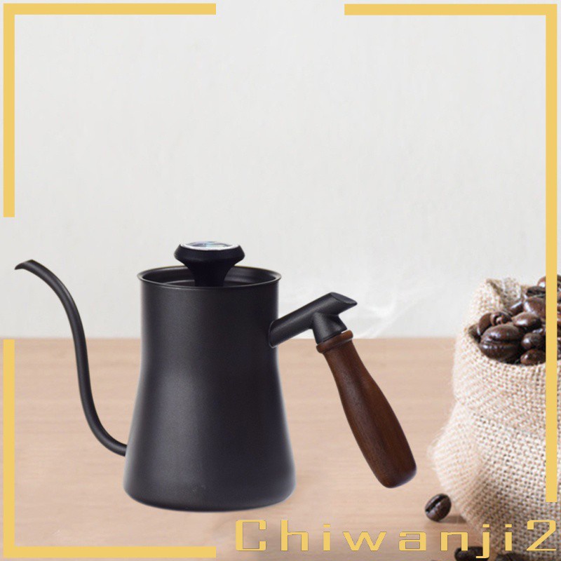 Ấm Đun Nước Cổ Ngỗng Bằng Thép Không Gỉ Chiwanji2 550ml