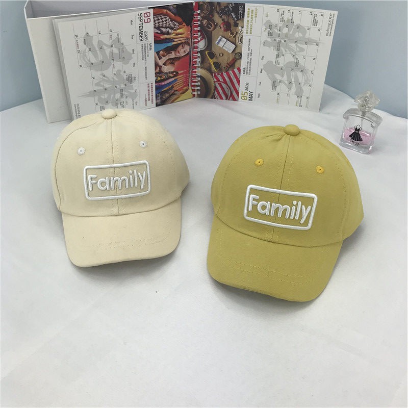 Mũ Bóng Chày Màu Trơn Thời Trang Cho Bé Trai Và Bé Gái