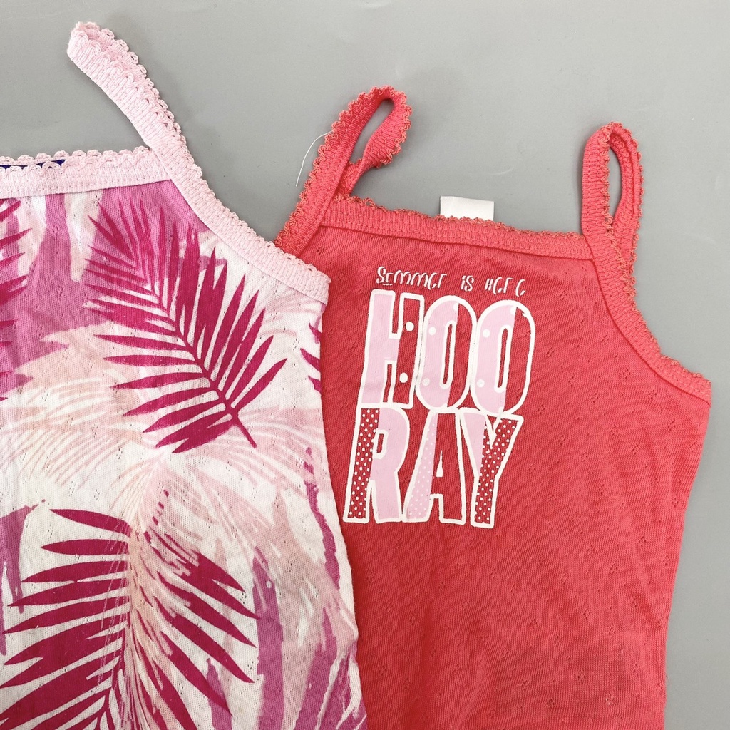 Body chip hai dây cho bé gái [18M - 24M]/ Bodysuit ba lỗ cho bé gái xuất dư - TNBG-A bebefamilyshop