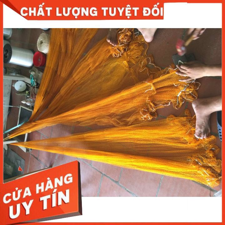 Chài Dù Quăng Cá , Tôm , Nghệ Nhân gia công , mắt nhỏ 6li ( tặng dây thả ) chất liệu dù SinGaPo nhập khẩu ( coye )