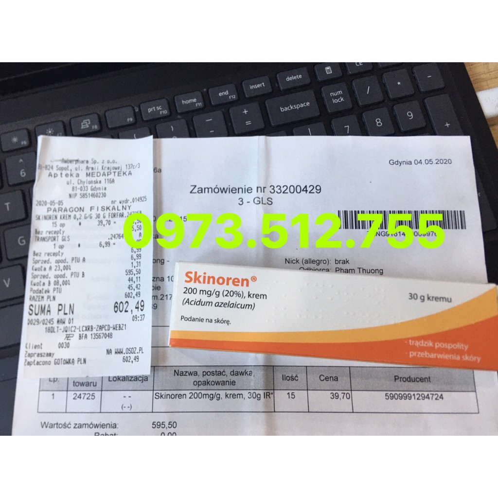 [Chính Hãng] Kem Skinoren 200mg / g BaLan | BigBuy360 - bigbuy360.vn