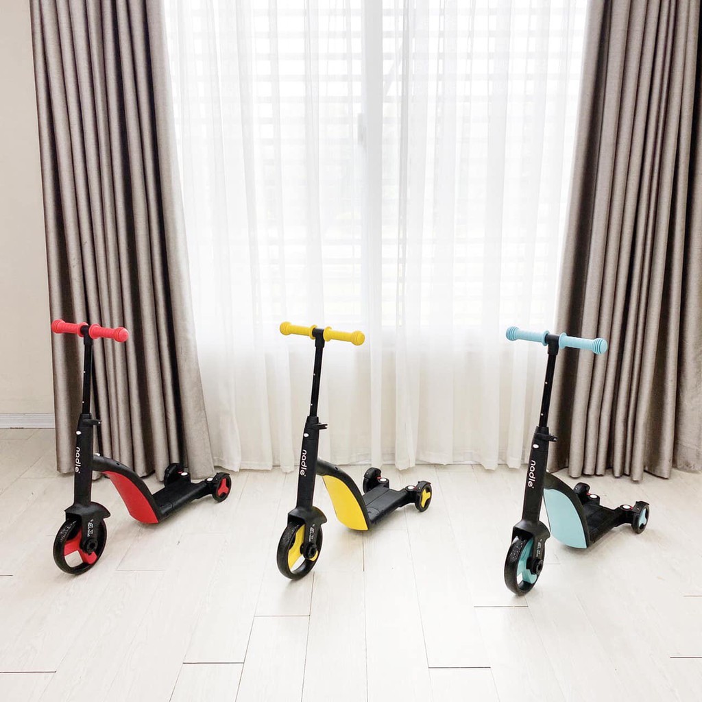 [CHÍNH HÃNG] XE NADLE 5IN1 SCOOTER, CHÒI CHÂN, XE ĐẨY CHO BÉ