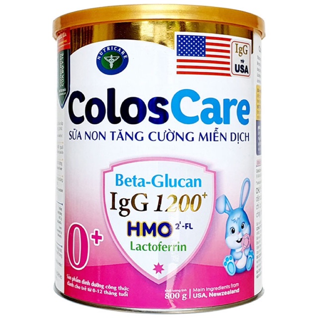 SỮA NON COLOSCARE 0+ 800g