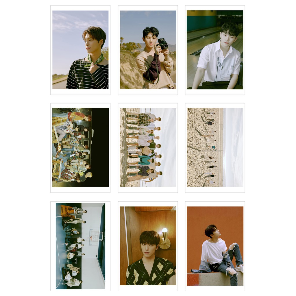 Lomo Card Ảnh Nhóm SEVENTEEN - Heng Garage ( 54 ảnh)