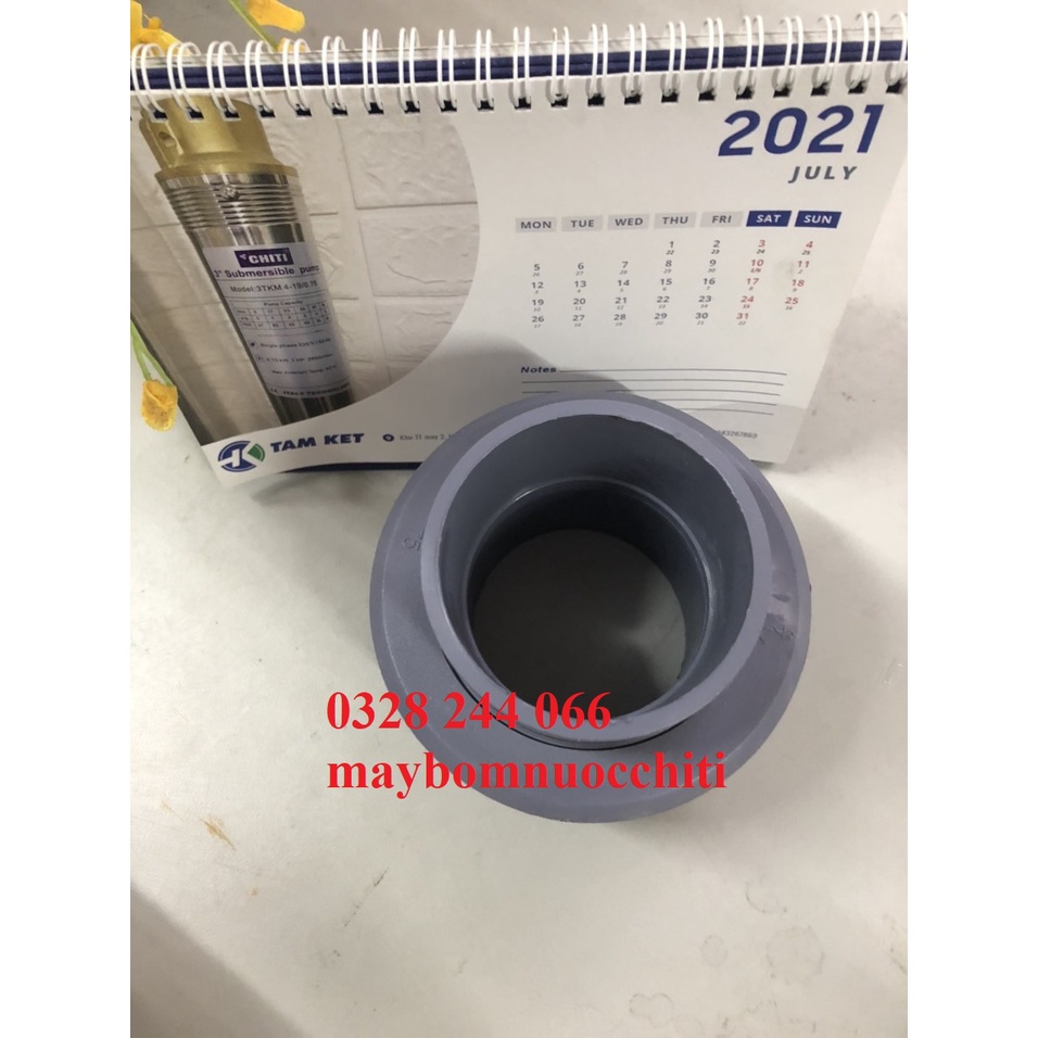 Rắc co nối ống 60-75-90 PVC nhựa Ánh Sáng