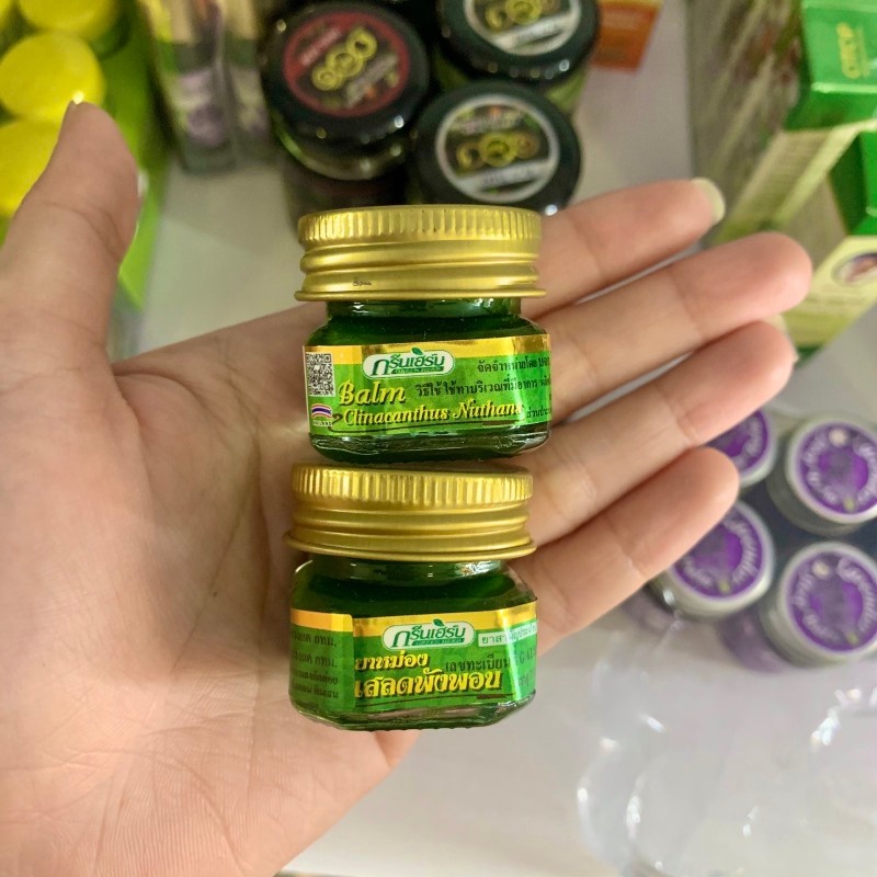 Dầu Cù Là Thơm Green Herb Thái Lan 10gr