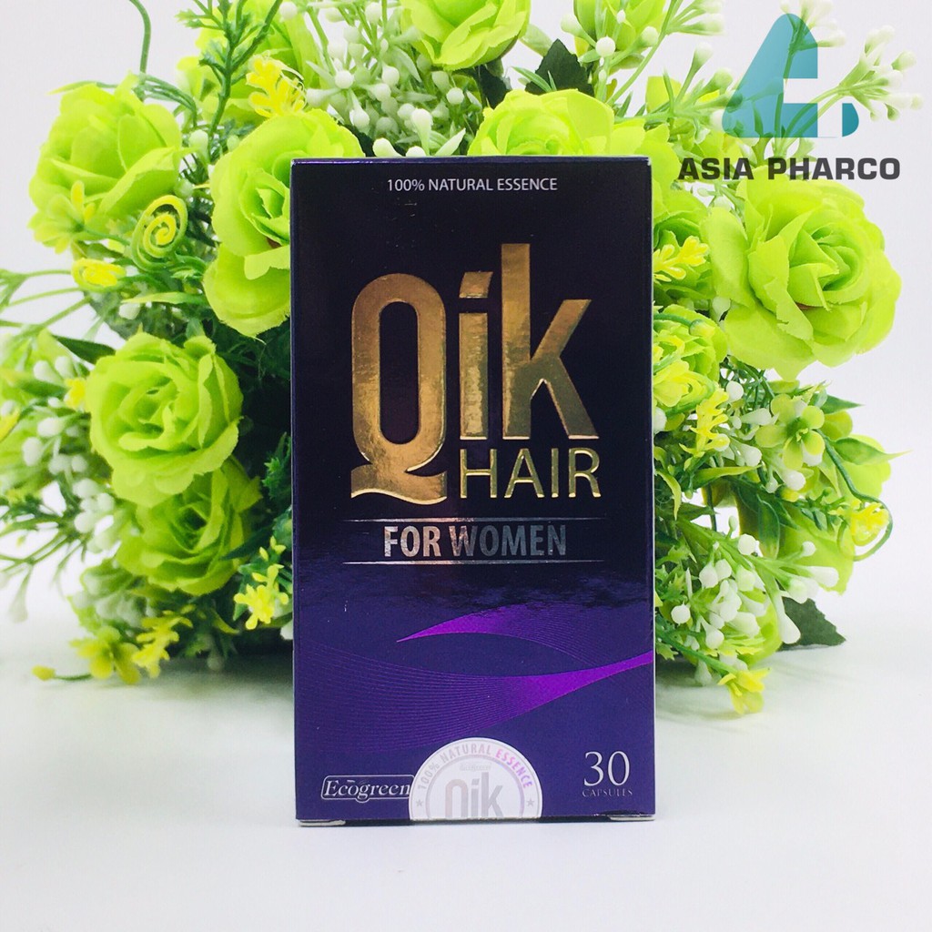 QIK Hair For Women - Cải thiện tình trạng rụng tóc, kích thích mọc tóc