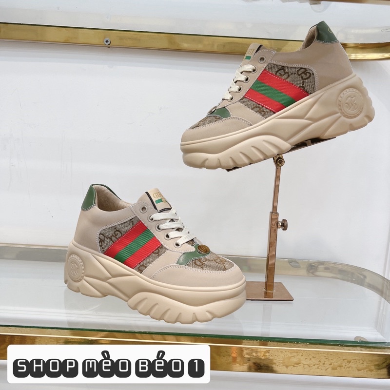 Giày thể thao sneaker gc nâng đế fullbox