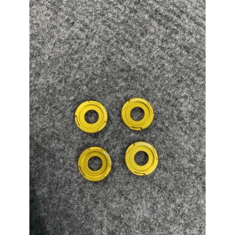 Bộ 4 Ốc Titan Gr5 Gắn Tay Sách Wave 50/100/110