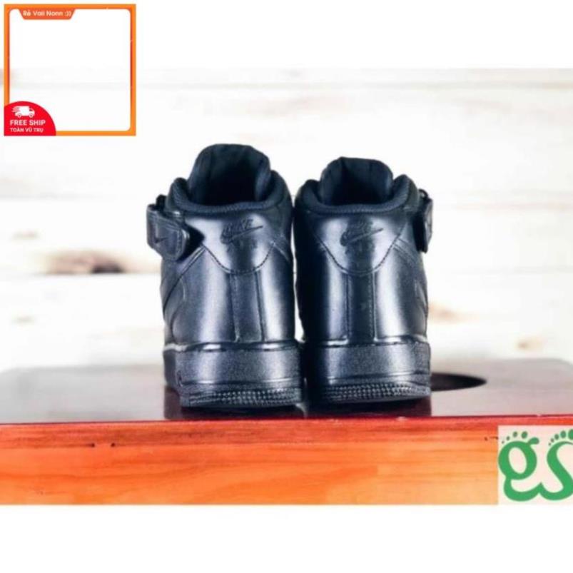 Giày Chính Hãng 2hand Nike Air Force 1 Mid All Black -Ta1 -sal11 . ^ _mi9 : ! 🙏