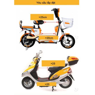 Ghế xếp phía trước xe máy - It Smart