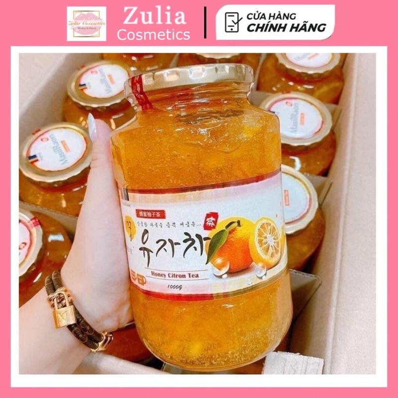 [FREE SHIP] Hũ Chanh Ngâm Mật Ong Hàn Quốc Vip 1kg Giảm Ho Hiệu Quả